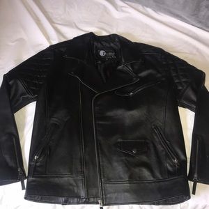 Ryan Lifestyle Leather Biker Jacket